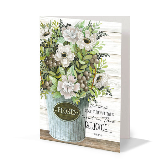 Boxed Birthday Cards: Bucket of Blooms by Heartland