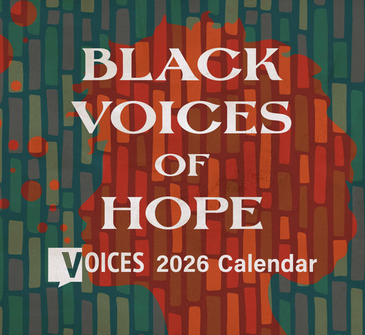 Black VOICES of Hope 2026 Wall Calendar