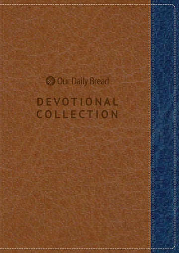 Our Daily Bread Devotional Collection 2019 (Navy and Walnut)