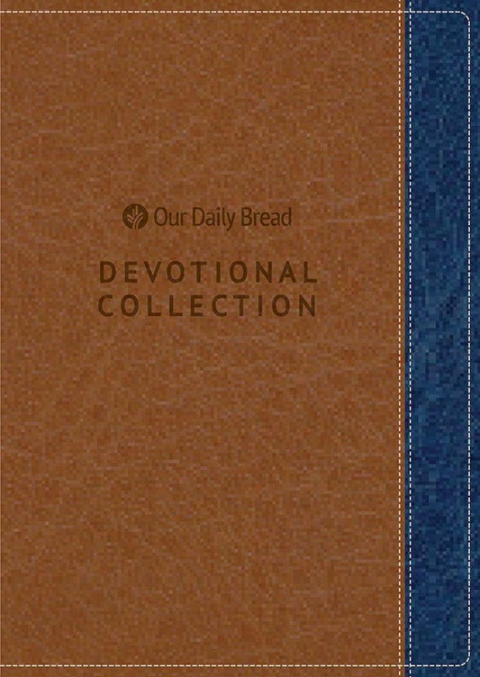 Our Daily Bread Devotional Collection 2019 (Navy and Walnut)